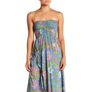 Tiare Hawaii Conrad Strapless Maxi Dress